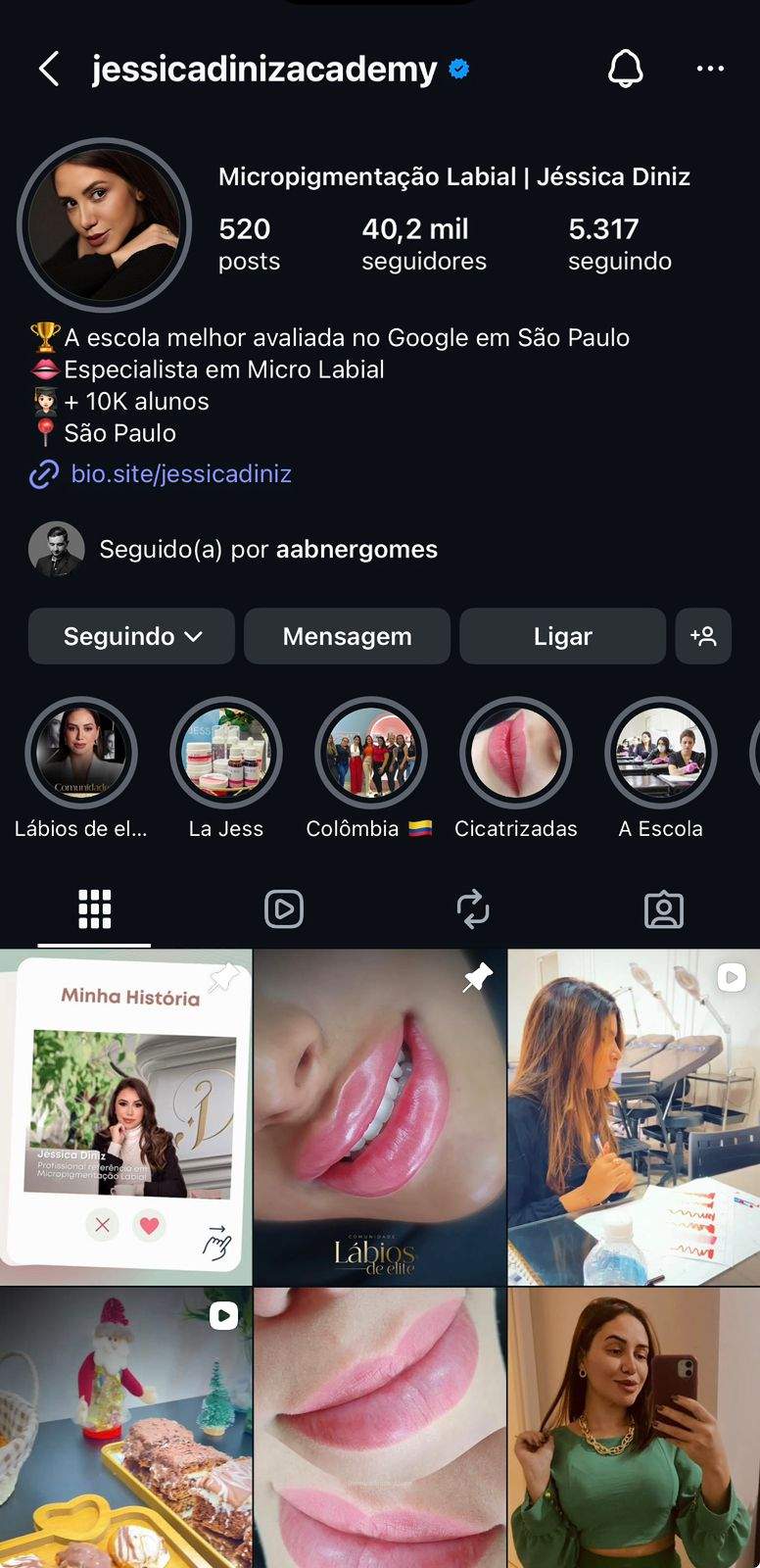 Imagem do Instagram